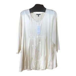 Eileen Fisher Stretch Silk Charmeuse size XL